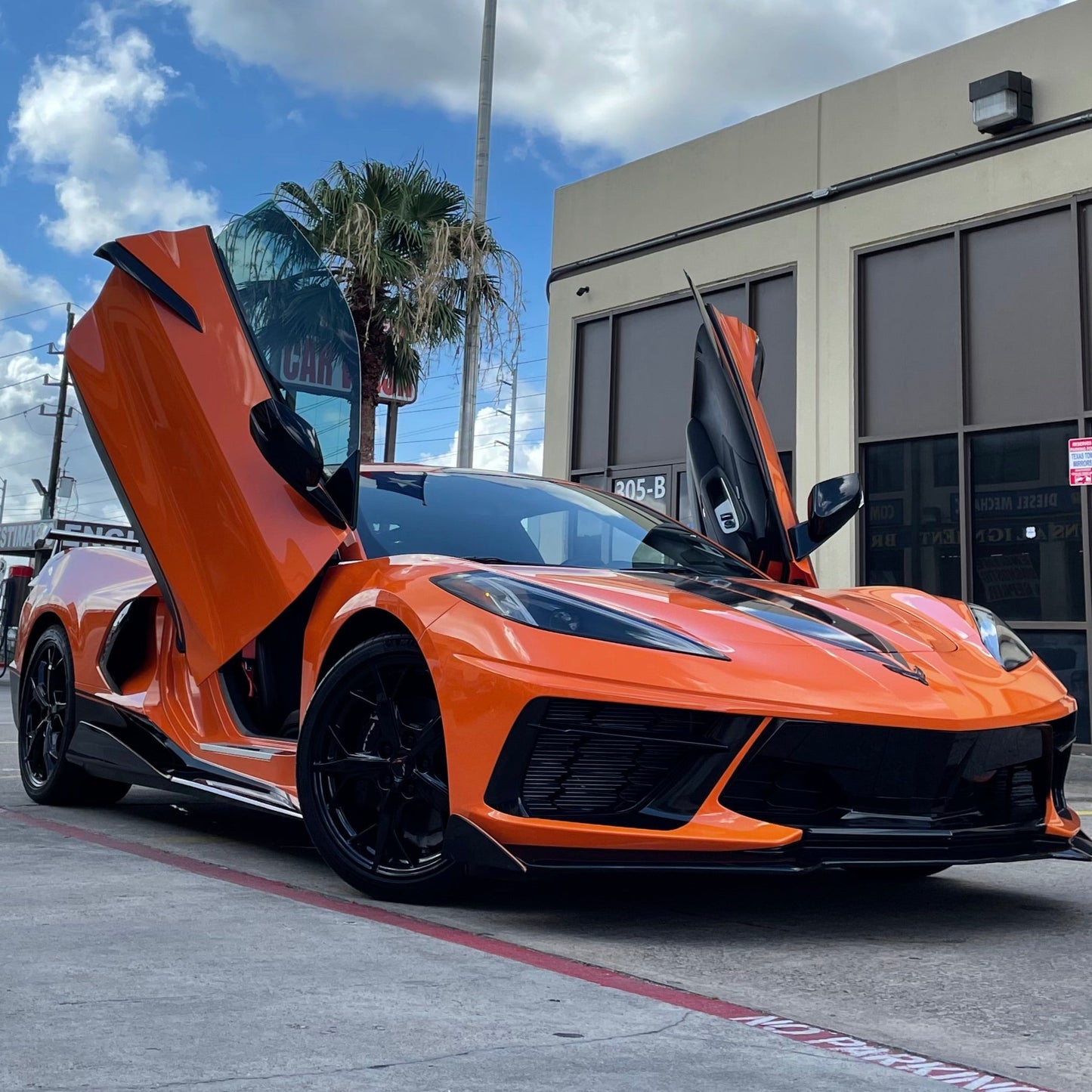 Vertical Lambo Door Kit for Chevrolet Corvette C8 (2020–2026)