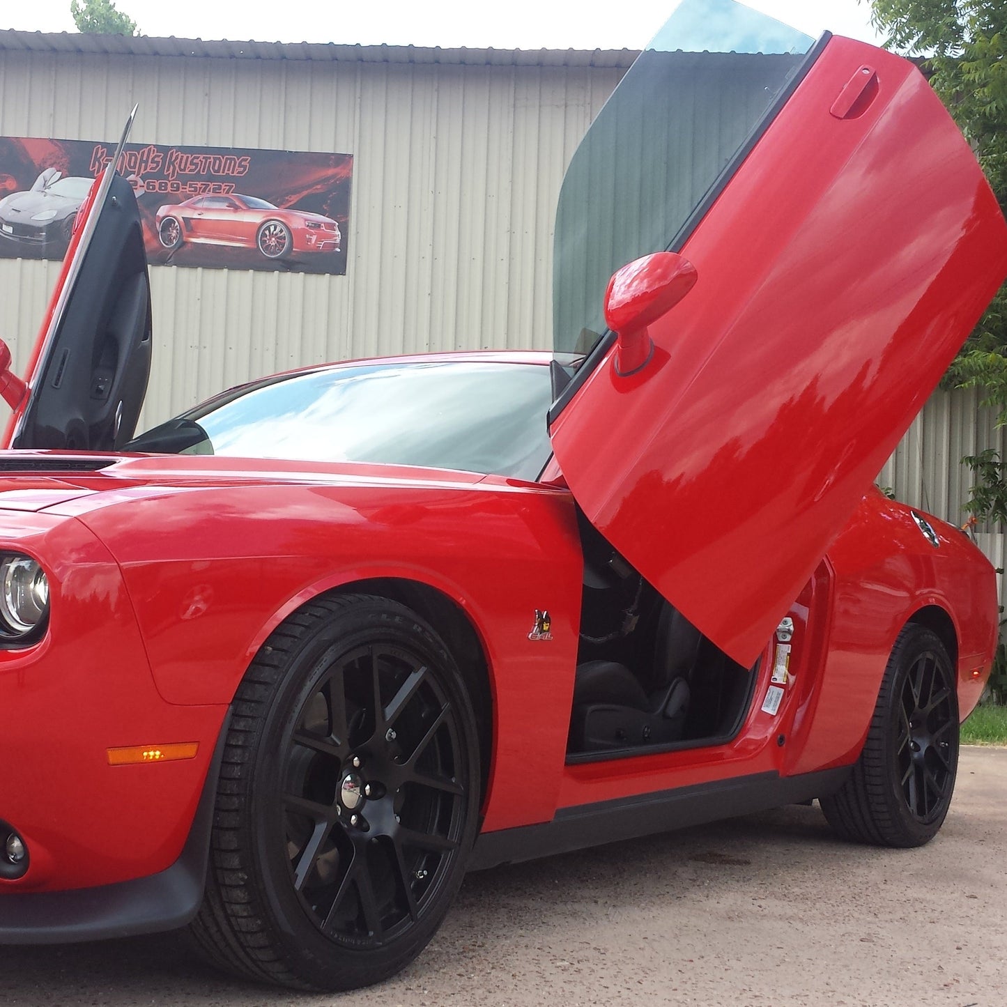 Vertical Lambo Door Kit for Dodge Challenger (2009-2024)
