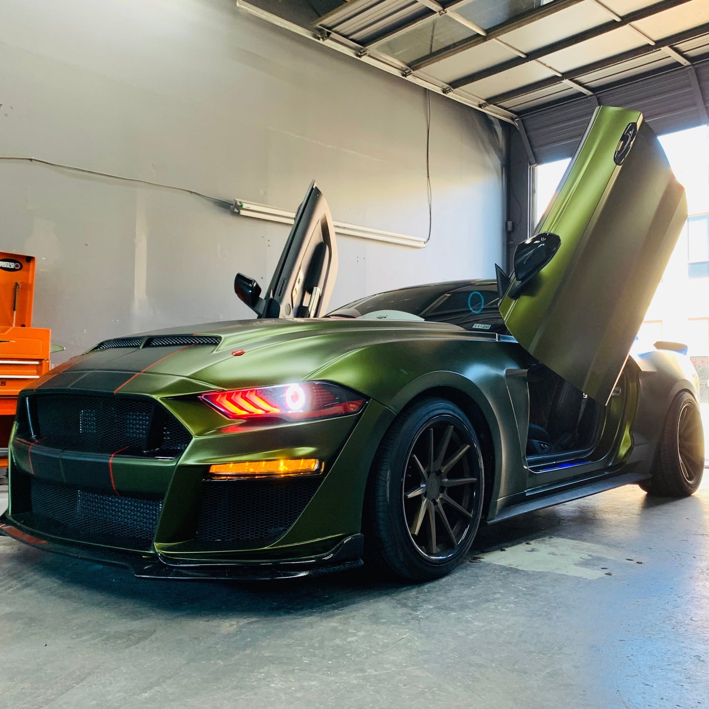 Ford Mustang 2015-2023 Vertical Doors Lambo Doors Kit