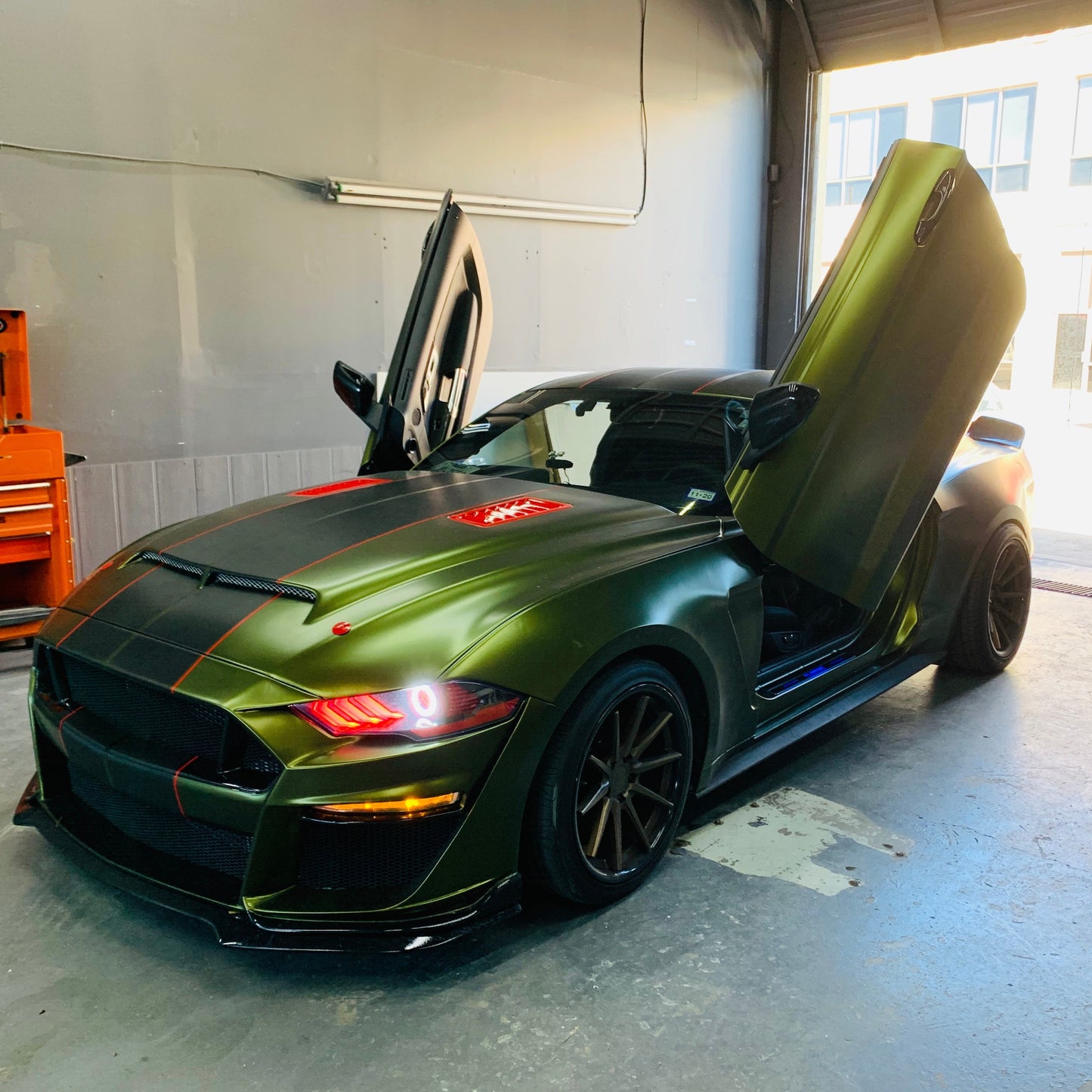 Ford Mustang 2015-2023 Vertical Doors Lambo Doors Kit