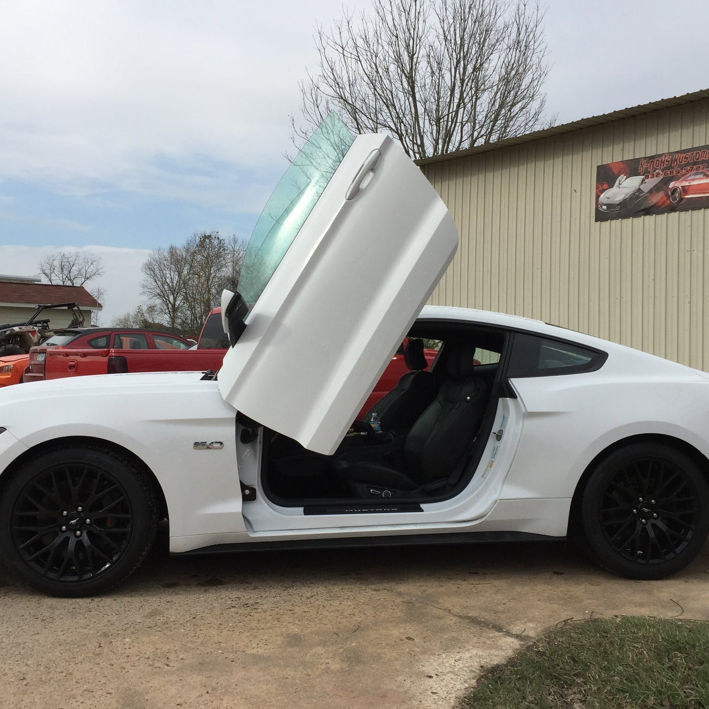 Ford Mustang 2015-2023 Vertical Doors Lambo Doors Kit
