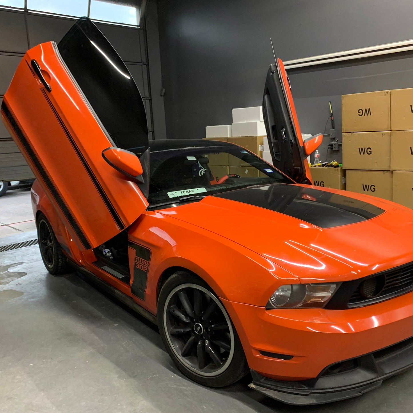 Ford Mustang 2015-2023 Vertical Doors Lambo Doors Kit