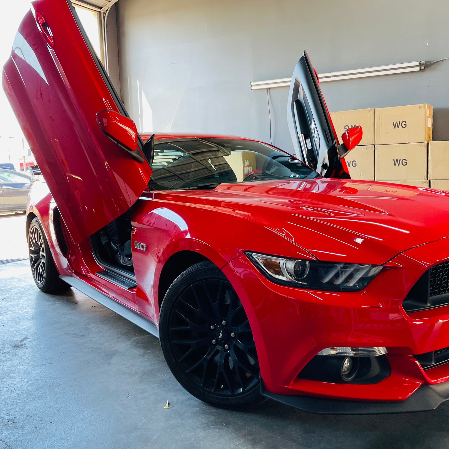 Ford Mustang 2015-2023 Vertical Doors Lambo Doors Kit