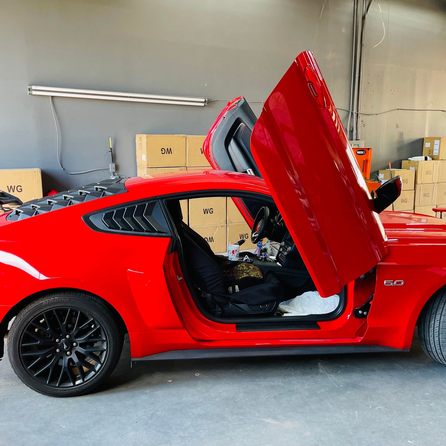Ford Mustang 2015-2023 Vertical Doors Lambo Doors Kit
