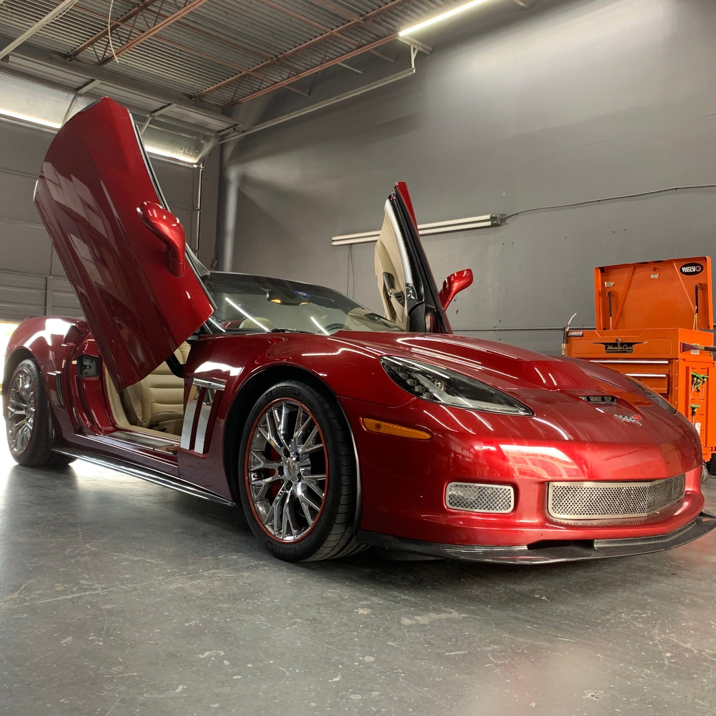 Chevrolet Corvette C6 2005-2013 Vertical Doors