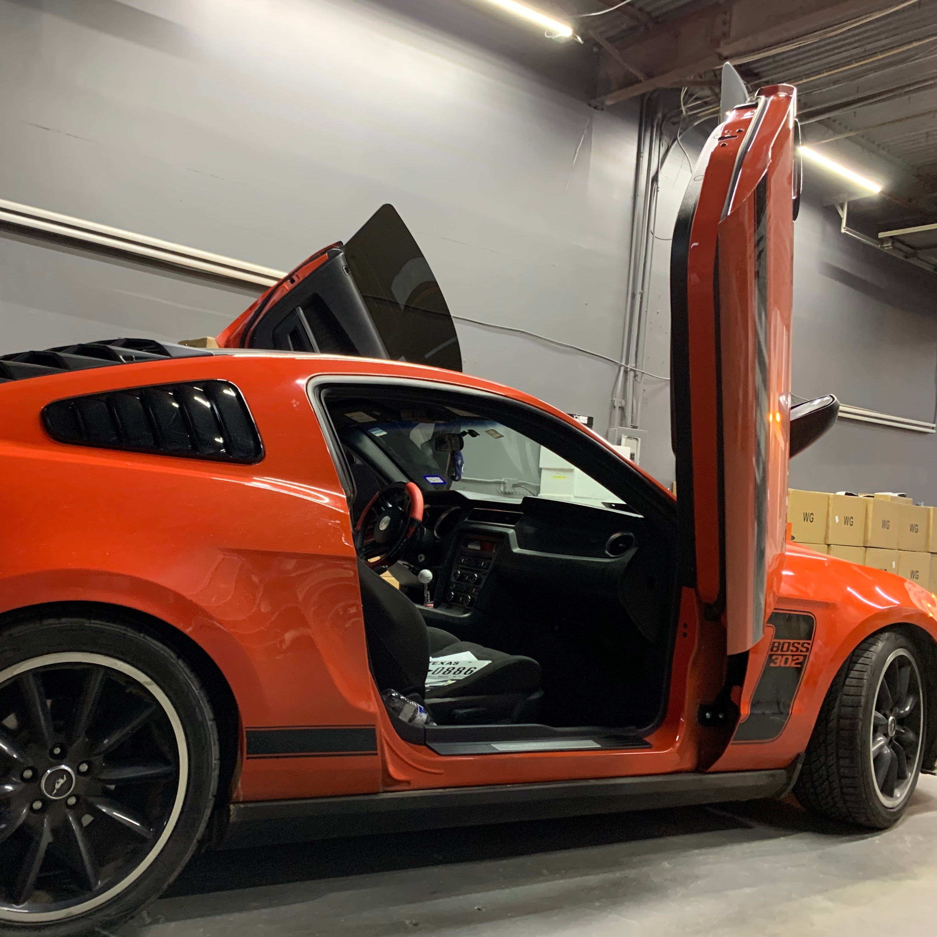 Ford Mustang 2015-2024 Vertical Doors Lambo Doors Kit – lambo doors direct